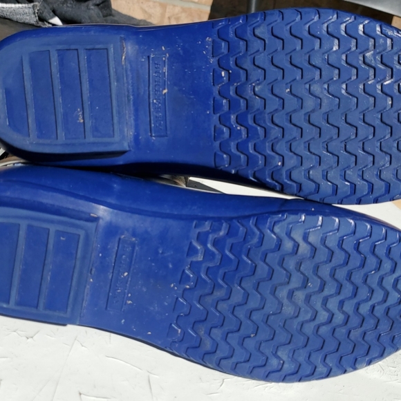 Blue Burberry rubber rainboot - Picture 3 of 3